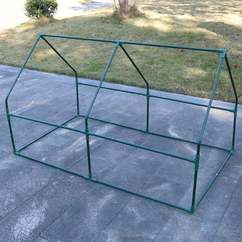 Mesh Fabric Insulated Greenhouse