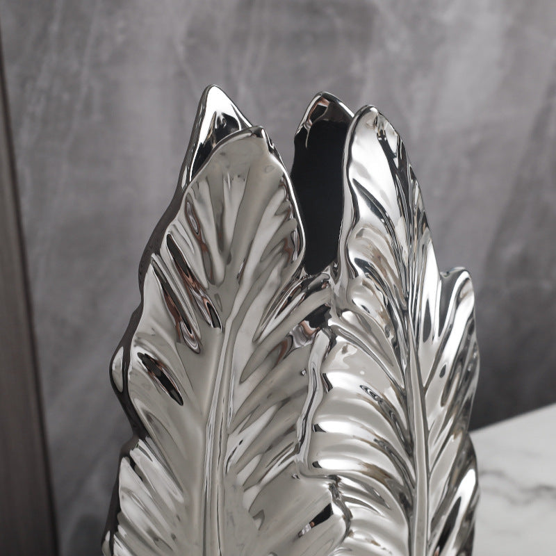 Ceramic Feather Vases