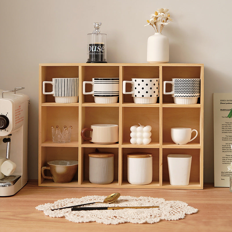 Wall-mounted Cup Rack And Storage Shelf
