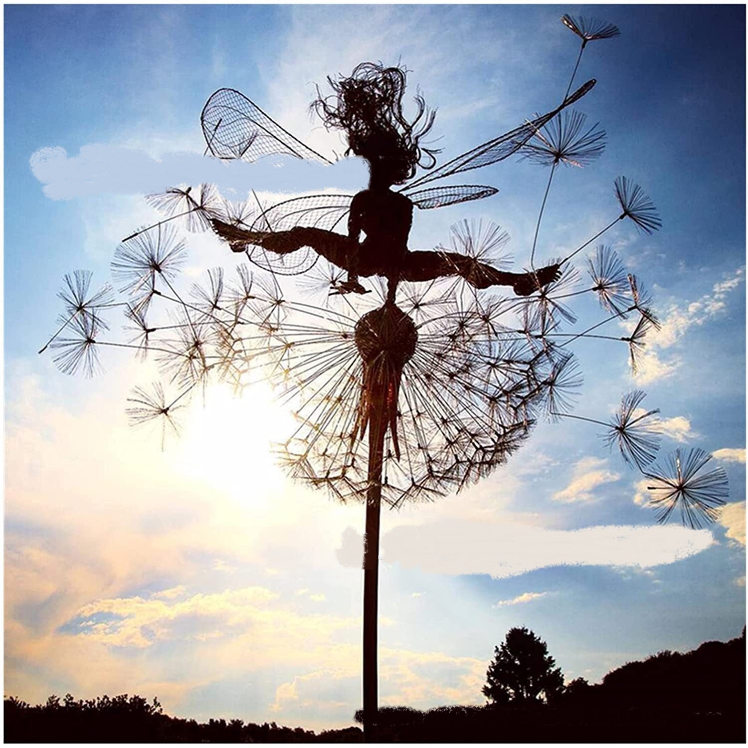 Flower Fairy Garden Sculptures