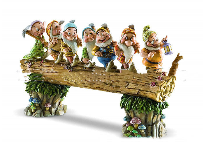 Resin Seven Dwarfs Garden Decor