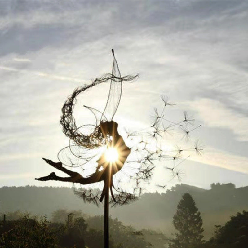 Flower Fairy Garden Sculptures