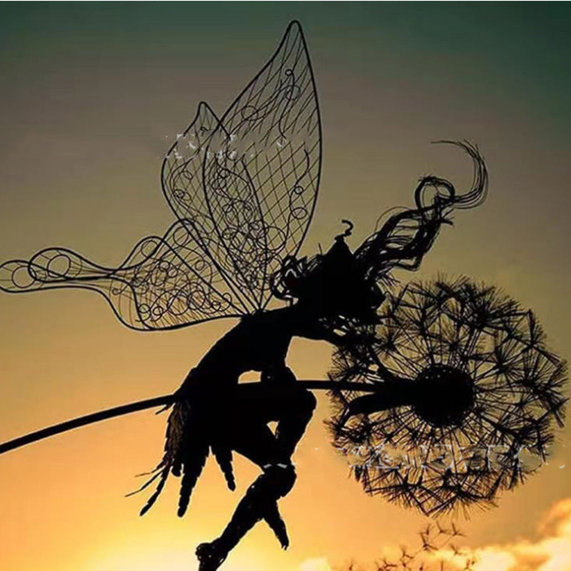 Flower Fairy Garden Sculptures